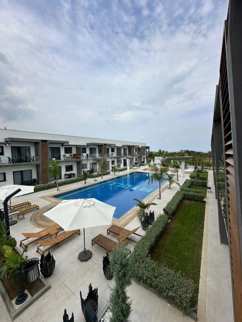 2+1 Flat in a Site with Shared Pool for Sale in Alsancak