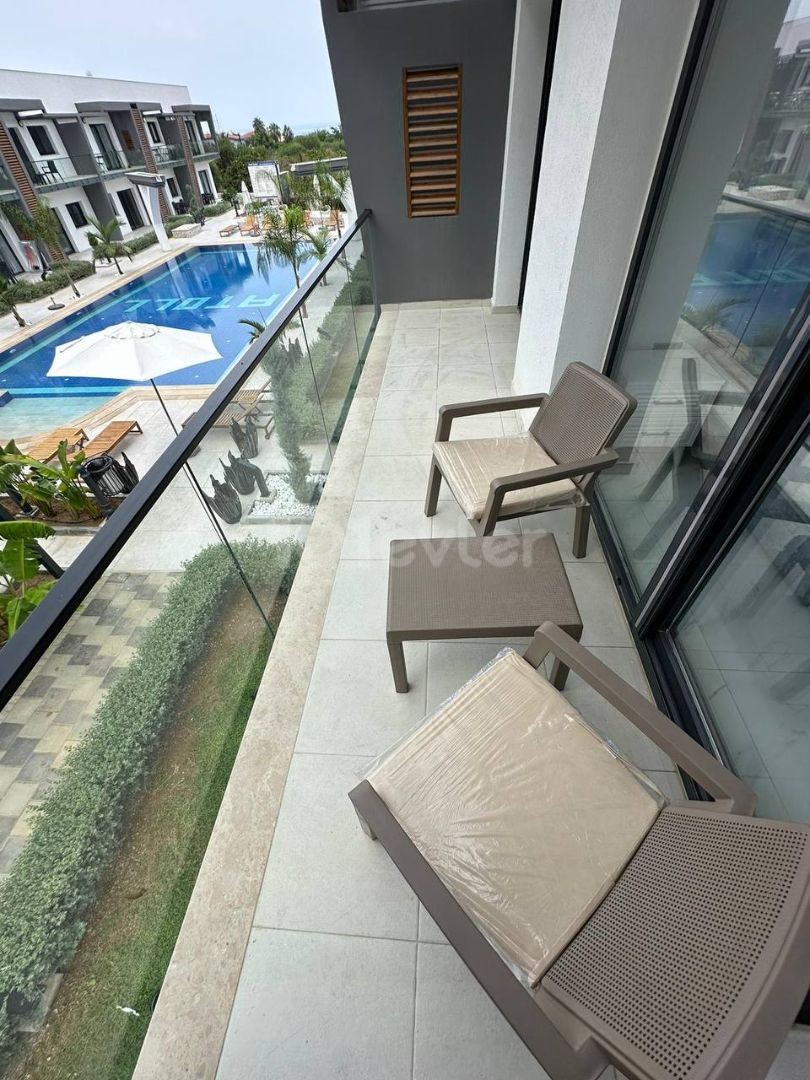 2+1 Flat in a Site with Shared Pool for Sale in Alsancak