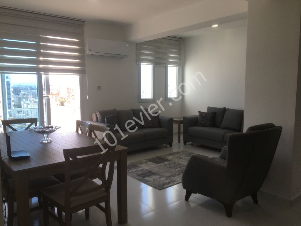 GİRNE MERKEZDE FULL EŞYALI  FULL DENİZ MANZARALI 1+1 DAİRE KDV+ TRAFO ÖDENMİŞ