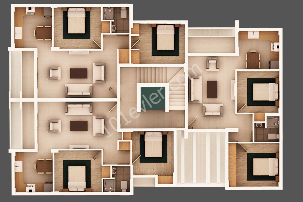 2 Bedroom Apartments for Sale in Nicosia Kyzylbash ** 