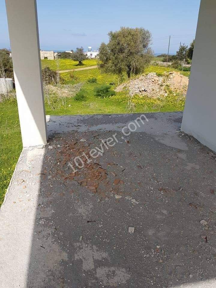 Land and Unfinished House In Yeni Erenkoy