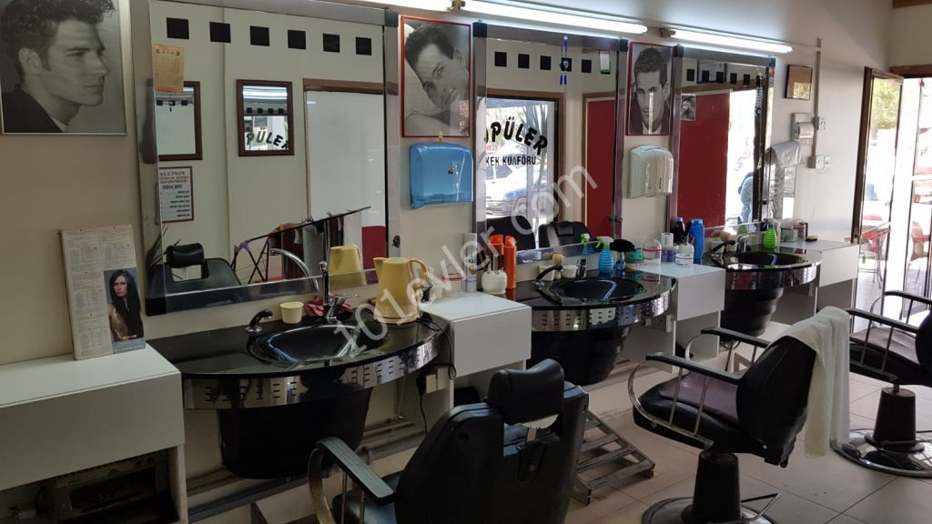 BARBER SHOP FOR SUBLEASE IN KALILAND FAMAGUSTA