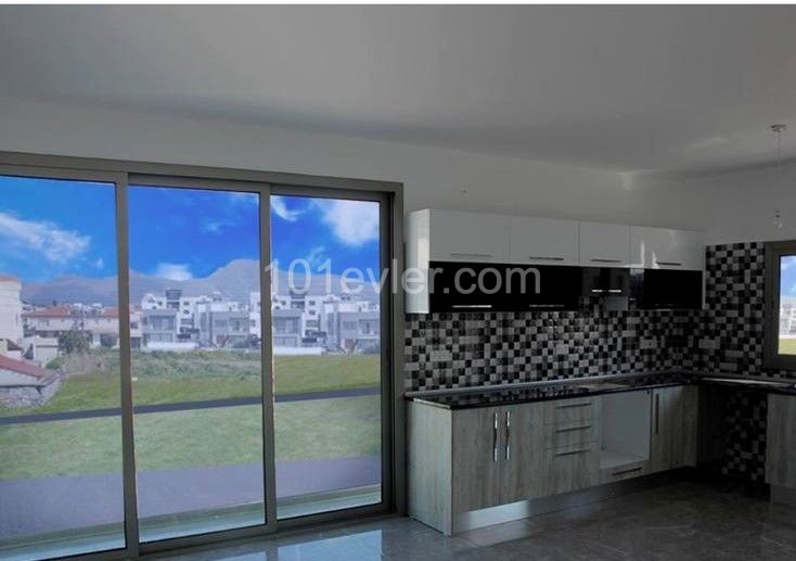2 + 1 90 M2 GROUND FLOOR APARTMENT MADE IN TURKISH FOR SALE IN MITRE DISTRICT OF NICOSIA ** 