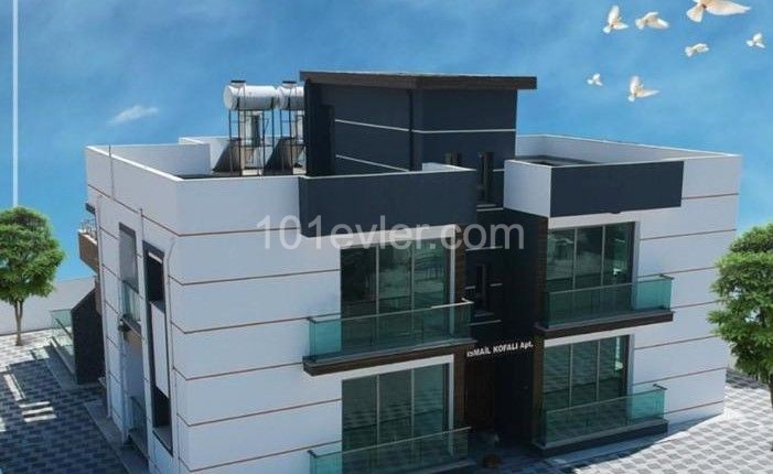 2 + 1 90 M2 GROUND FLOOR APARTMENT MADE IN TURKISH FOR SALE IN MITRE DISTRICT OF NICOSIA ** 