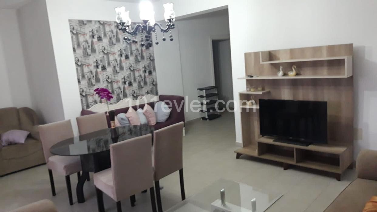 Close to School Shuttles and Markets in Gönyeli Region 3 + 1 apartment for rent fully furnished apartment for rent...