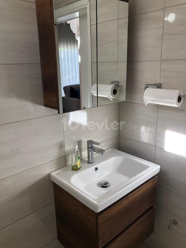 -3 + 1 Fully Furnished LUXURY RENTAL TWIN VILLA - IMMEDIATELY AVAILABLE - 3 + 1 Fully Furnished Apartment for Rent 1 Minute from the Markets of the YENIKENT Region. 2 WC AND BATHROOM - GARDEN - BARBECUE - CAR GARAGE ** 