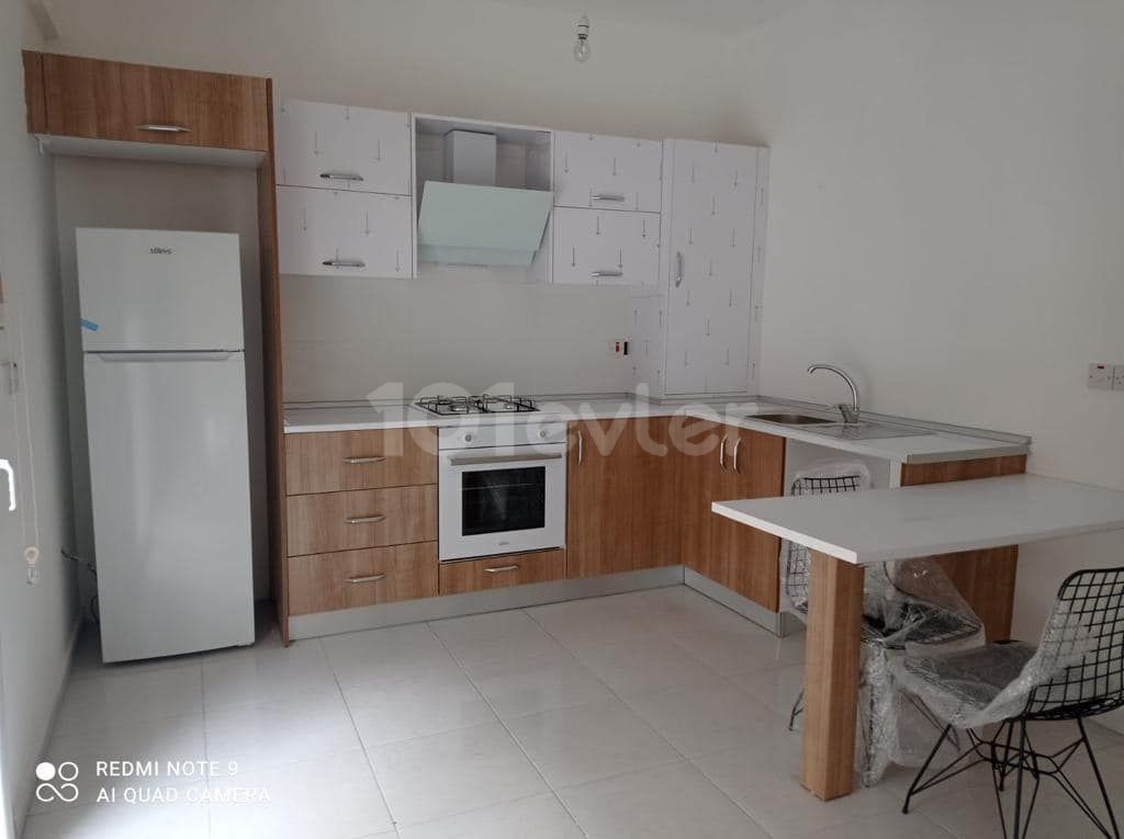 MONTHLY PAYMENT APARTMENT - -KÜÇÜK KAYMAKLI AREA 2+1 Fully Furnished Apartment. New 1 year old apartment + double beds + air conditioning in living room and rooms.