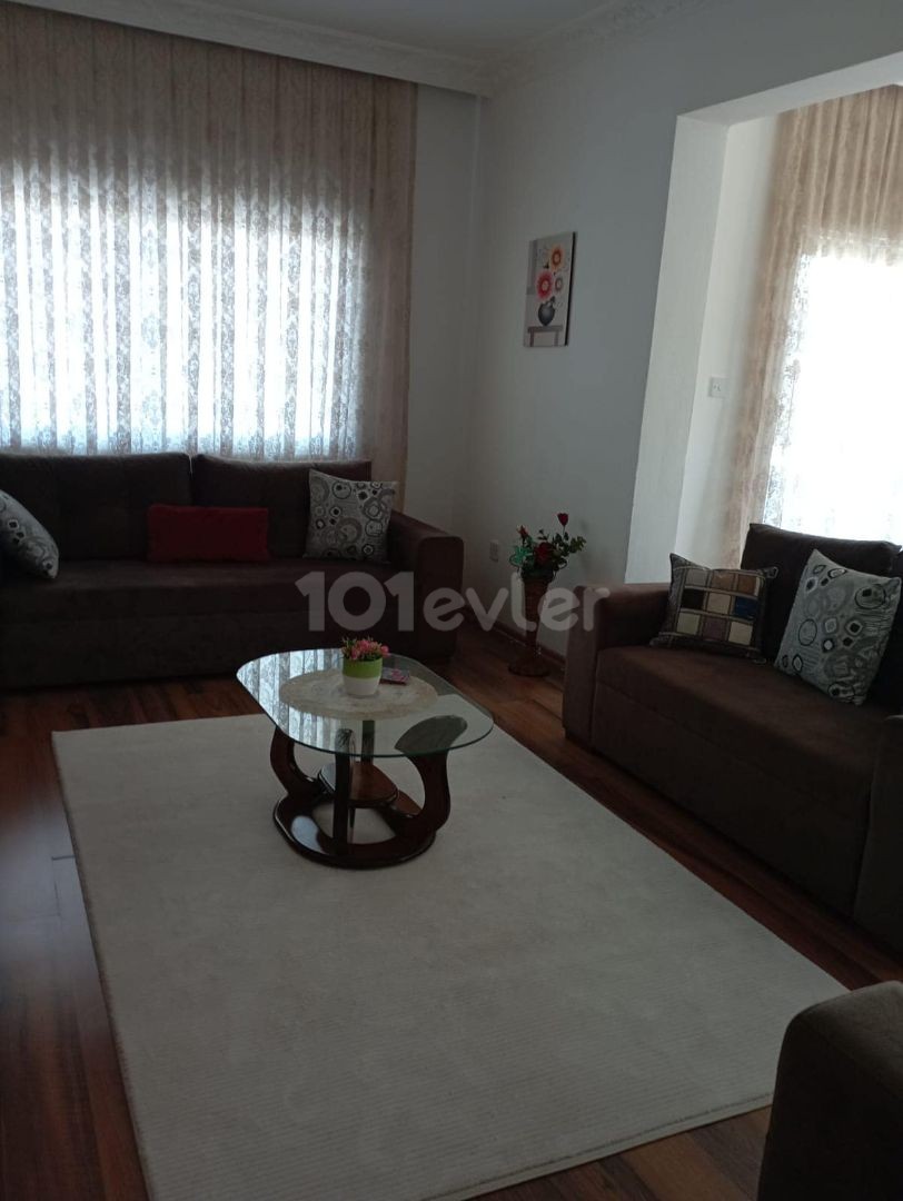 Available on July 1, 2024. 👑-3+1 Apartment for RENT TO STUDENT in Hamitköy Nicosia Region, School Buses and Markets are within 5 Minutes Walking Distance.