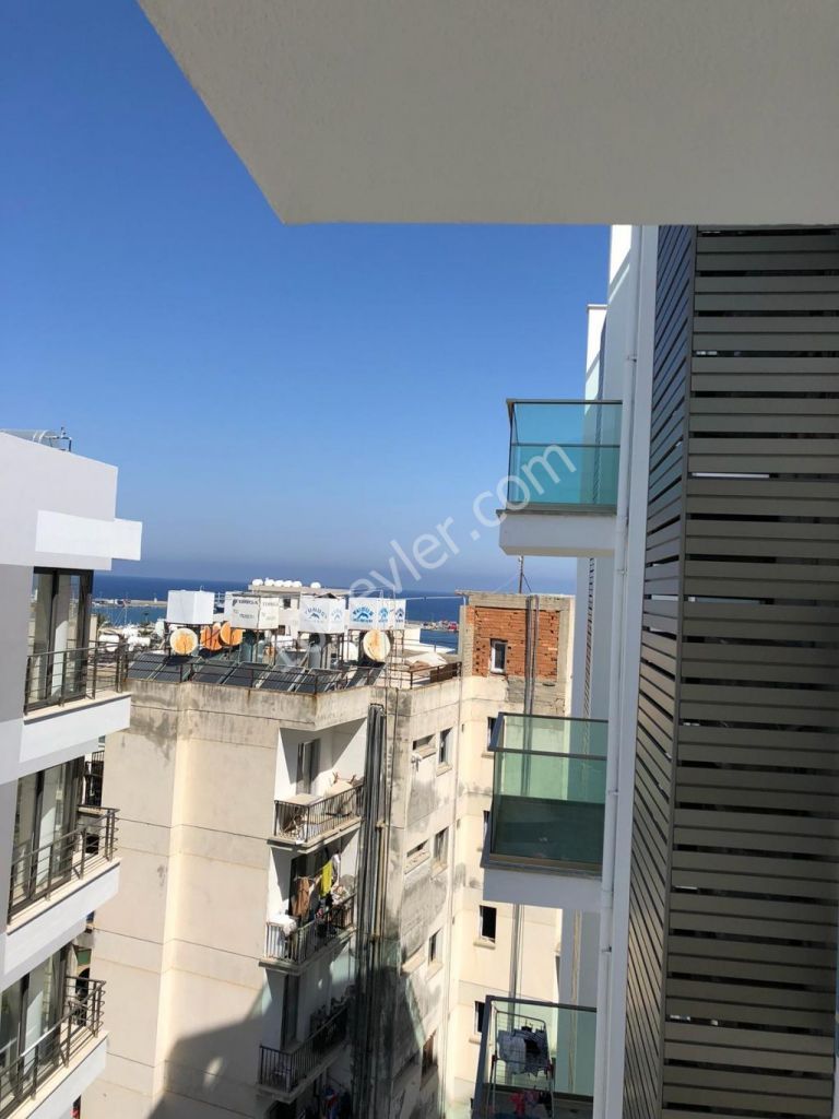 Ready to move! 2 Beds Modern Flat in Kyrenia Center With Communal Pool, Security and Underground Parking