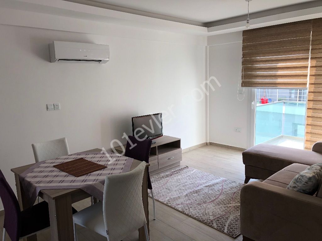 Ready to move! 2 Beds Modern Flat in Kyrenia Center With Communal Pool, Security and Underground Parking