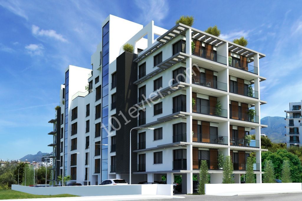 1+1, 2+1 AND PENTHOUSE APARTMENTS IN THE KASHGAR DISTRICT OF KYRENIA ** 