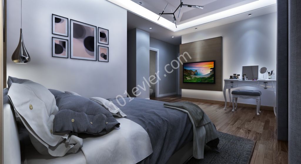 GİRNE KAŞGAR BÖLGESİNDE 1+1, 2+1 VE  PENTHOUSE DAİRELER