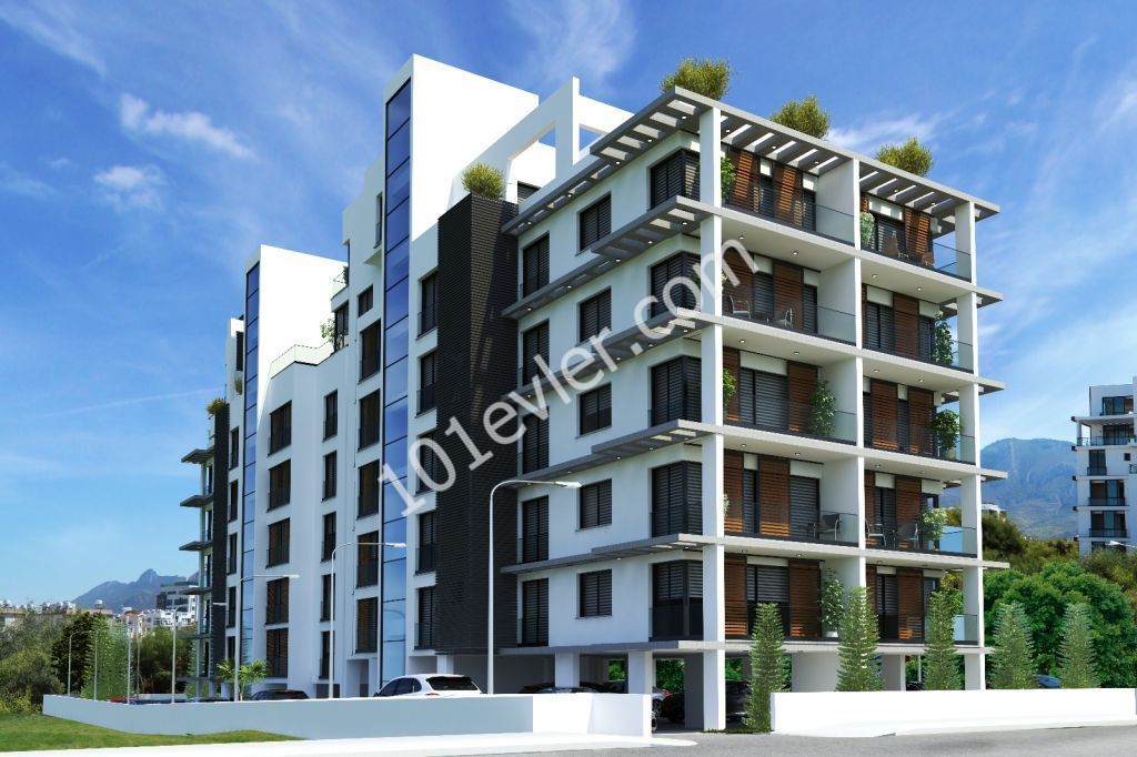 1+1, 2+1 AND PENTHOUSE APARTMENTS IN THE KASHGAR DISTRICT OF KYRENIA ** 