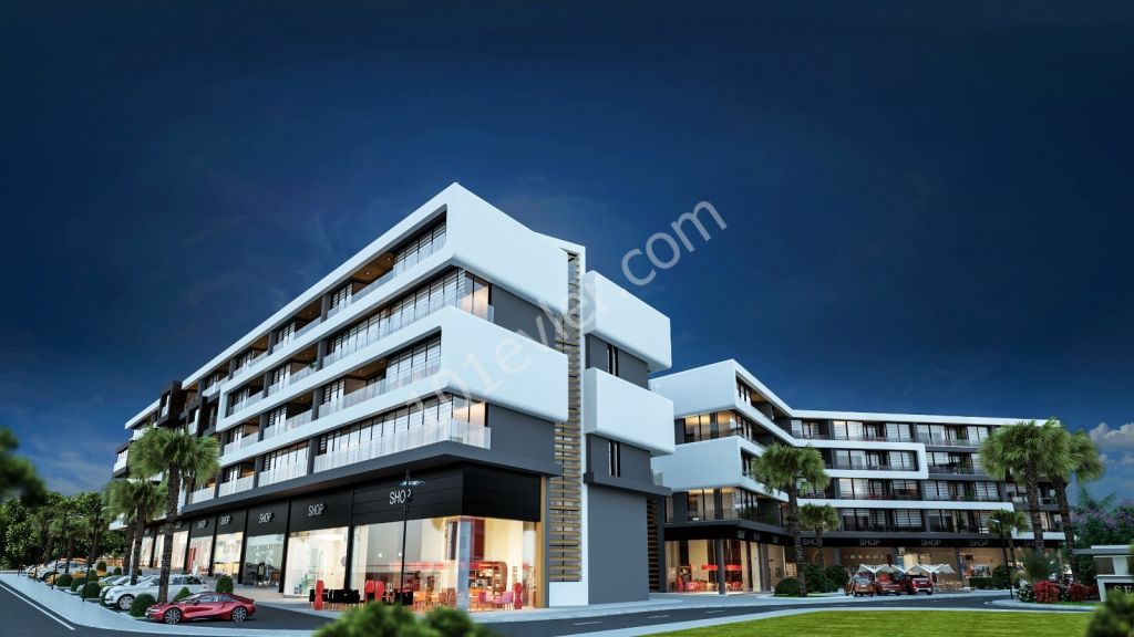 1+ 1 APARTMENTS WITH COMMERCIAL + RESIDENTIAL QUALITIES IN OMAĞ INTENSE NICOSIA PROJECT ** 