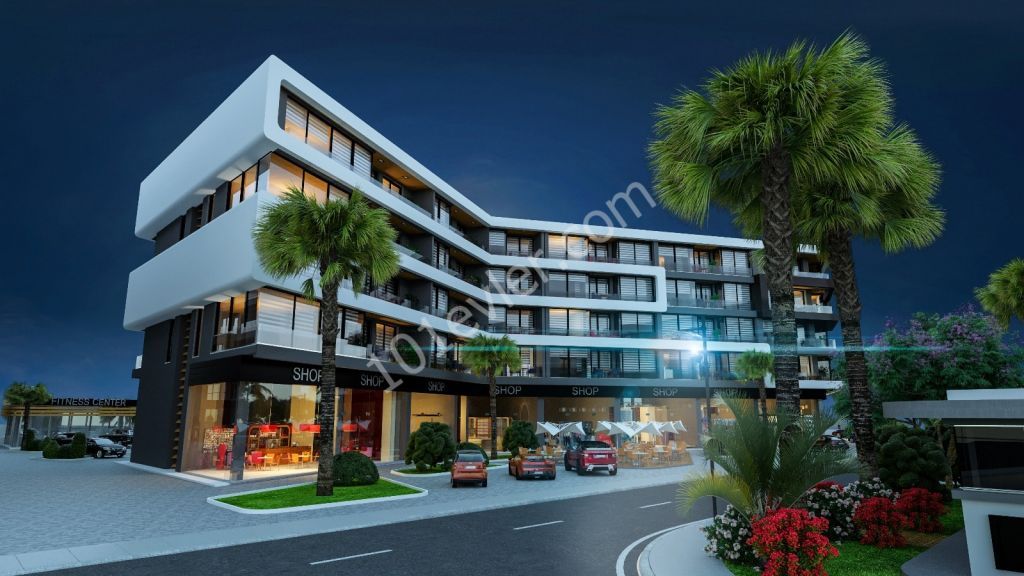 1+ 1 APARTMENTS WITH COMMERCIAL + RESIDENTIAL QUALITIES IN OMAĞ INTENSE NICOSIA PROJECT ** 