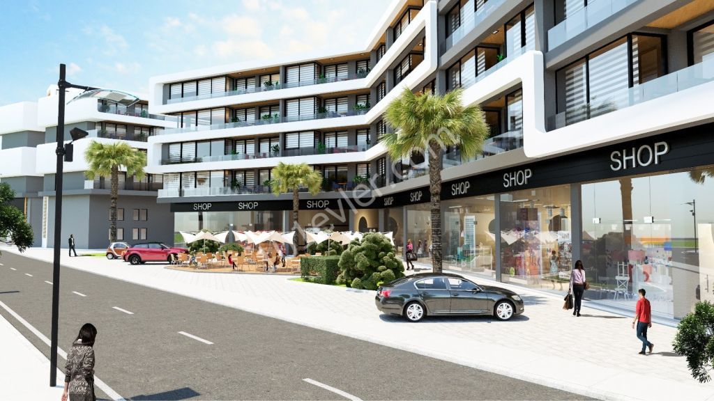 1+ 1 APARTMENTS WITH COMMERCIAL + RESIDENTIAL QUALITIES IN OMAĞ INTENSE NICOSIA PROJECT ** 