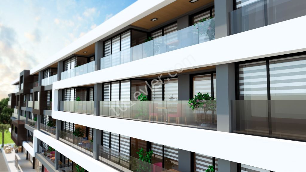 1+ 1 APARTMENTS WITH COMMERCIAL + RESIDENTIAL QUALITIES IN OMAĞ INTENSE NICOSIA PROJECT ** 
