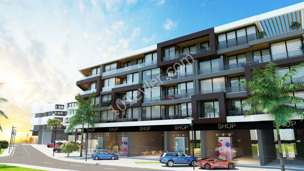 1+ 1 APARTMENTS WITH COMMERCIAL + RESIDENTIAL QUALITIES IN OMAĞ INTENSE NICOSIA PROJECT ** 