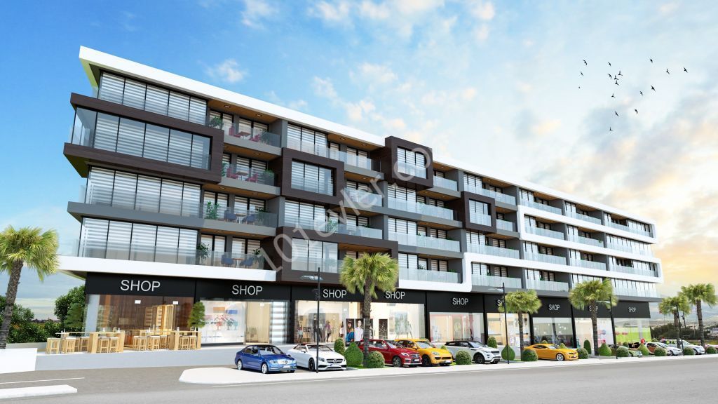 1+ 1 APARTMENTS WITH COMMERCIAL + RESIDENTIAL QUALITIES IN OMAĞ INTENSE NICOSIA PROJECT ** 