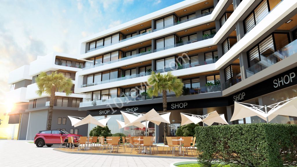 1+ 1 APARTMENTS WITH COMMERCIAL + RESIDENTIAL QUALITIES IN OMAĞ INTENSE NICOSIA PROJECT ** 