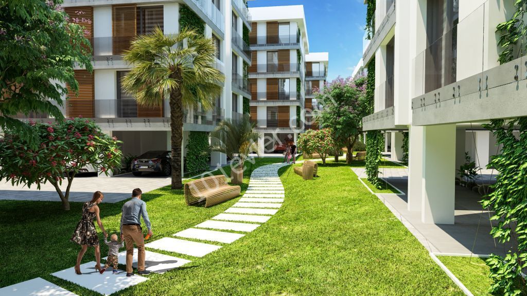 1+ 1 APARTMENTS WITH COMMERCIAL + RESIDENTIAL QUALITIES IN OMAĞ INTENSE NICOSIA PROJECT ** 