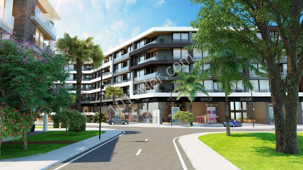 1+ 1 APARTMENTS WITH COMMERCIAL + RESIDENTIAL QUALITIES IN OMAĞ INTENSE NICOSIA PROJECT ** 