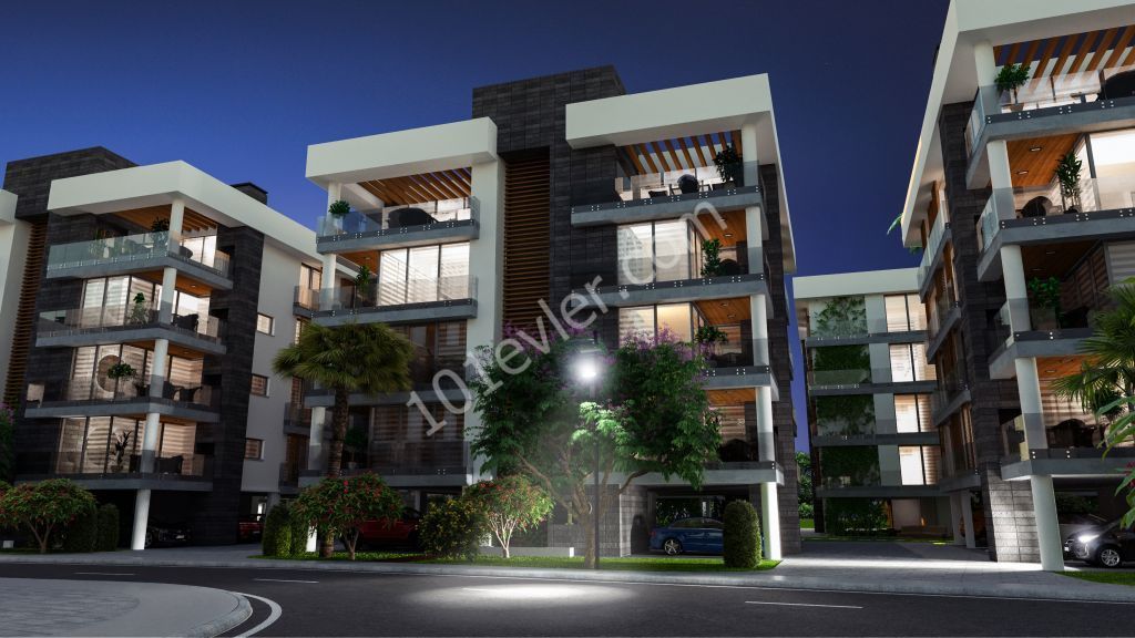 OMAĞ INTENSE NICOSIA  PROJESİNDE SATILIK 3+1 ve 2+1 PENTHOUSE 