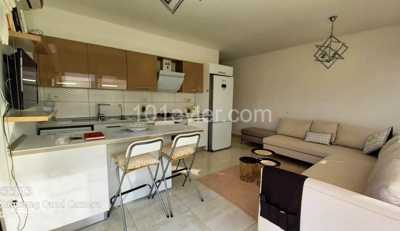 2 bedroom fully furnished flat with green city view in Kyrenia -Karmarket area ** 