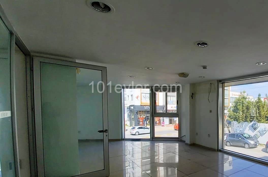 COMPLETE BUILDING SUITABLE FOR A BANK AND FINANCE OFFICE AND STORE ON THE STREET IN THE CENTER OF KYRENIA. ** 