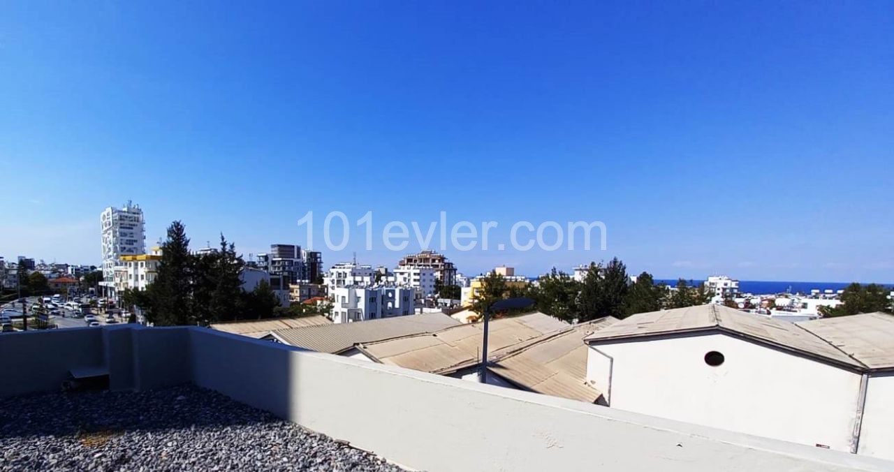 COMPLETE BUILDING SUITABLE FOR A BANK AND FINANCE OFFICE AND STORE ON THE STREET IN THE CENTER OF KYRENIA. ** 