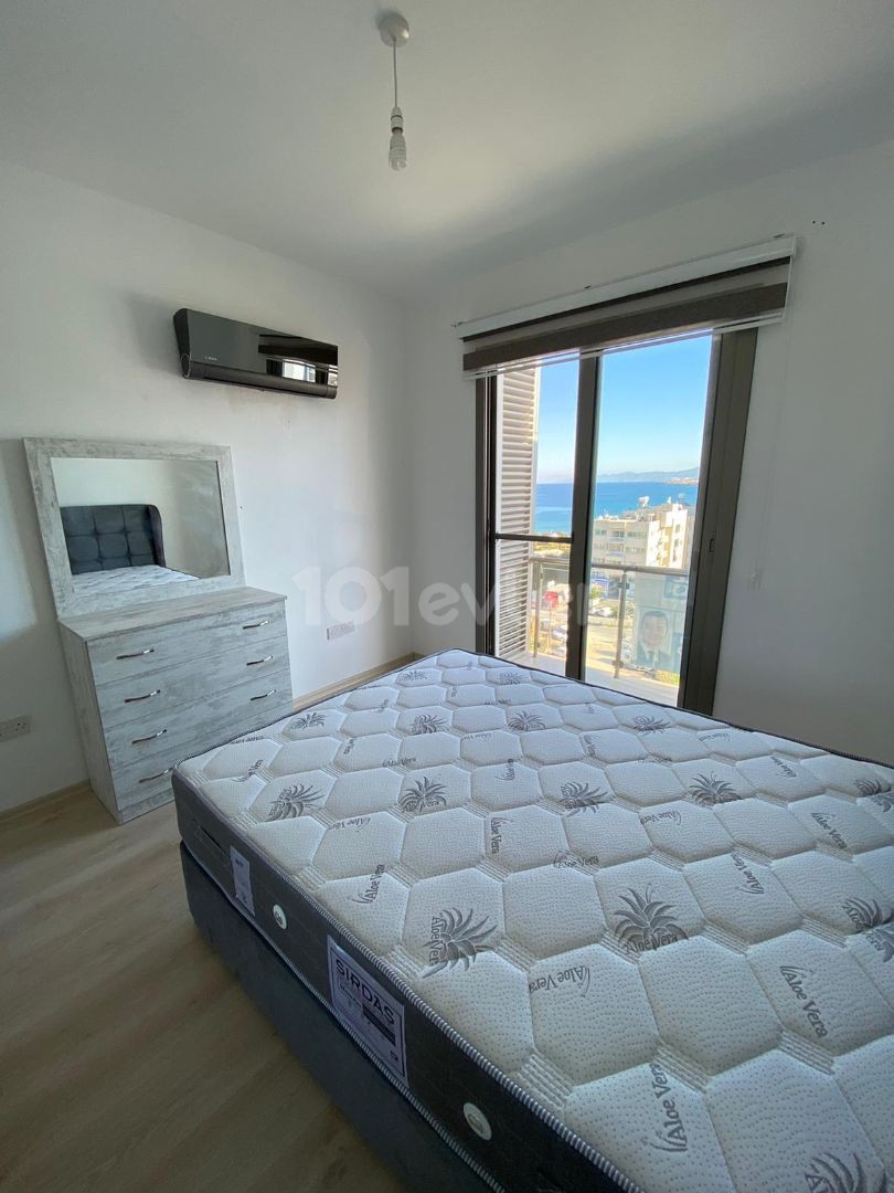 2 + 1 fully furnished apartment with an UNOBSTRUCTED VIEW at the foot of the LOrd palace hotel in the center of Kyrenia. **  ** 