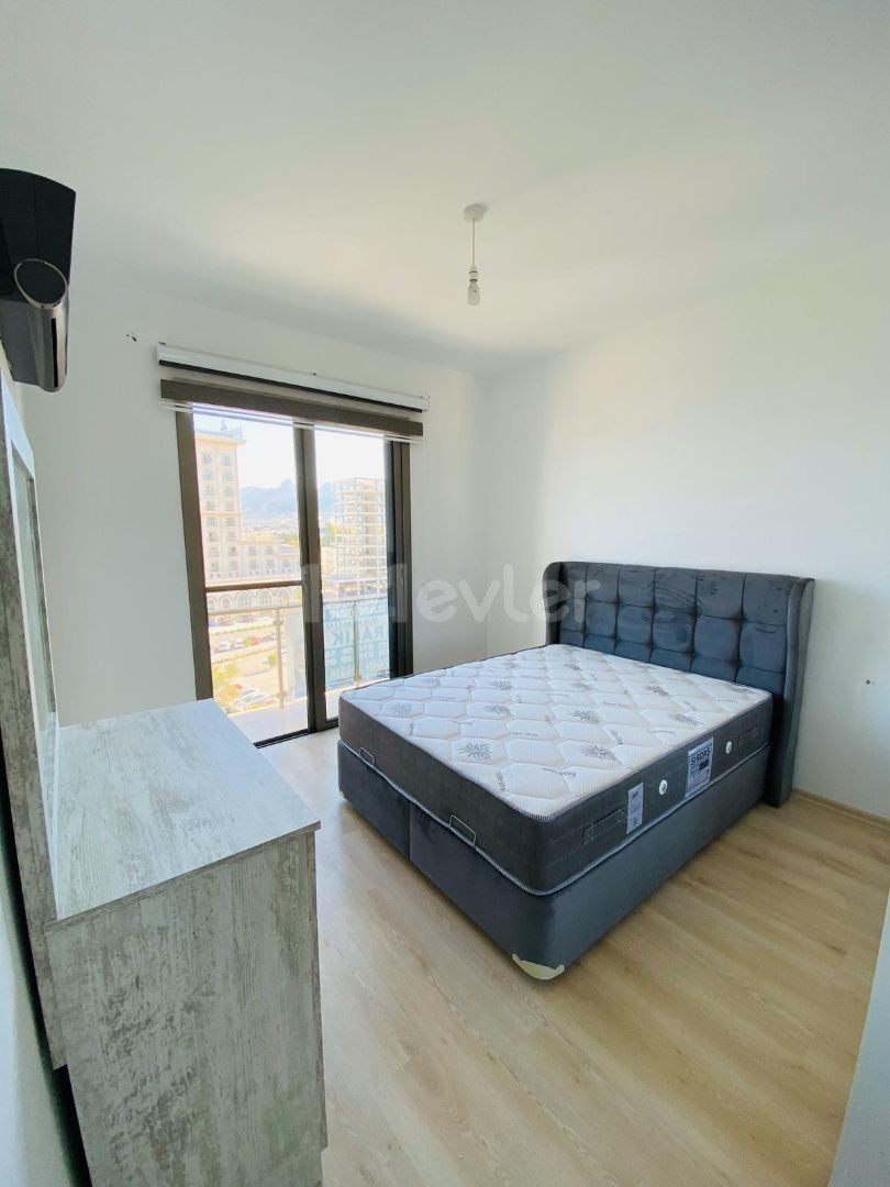 2 + 1 fully furnished apartment with an UNOBSTRUCTED VIEW at the foot of the LOrd palace hotel in the center of Kyrenia. **  ** 