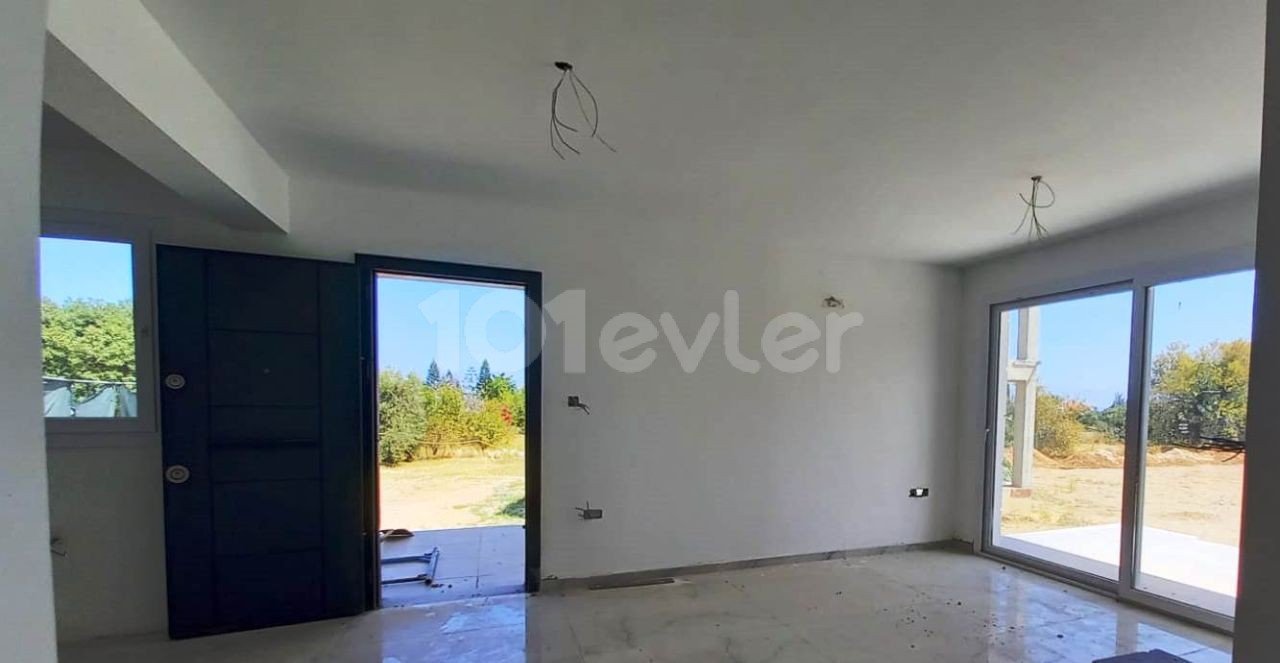 Garden floor 2 + 1 Apartment at the completion stage in Kyrenia-Catalkoy ** 