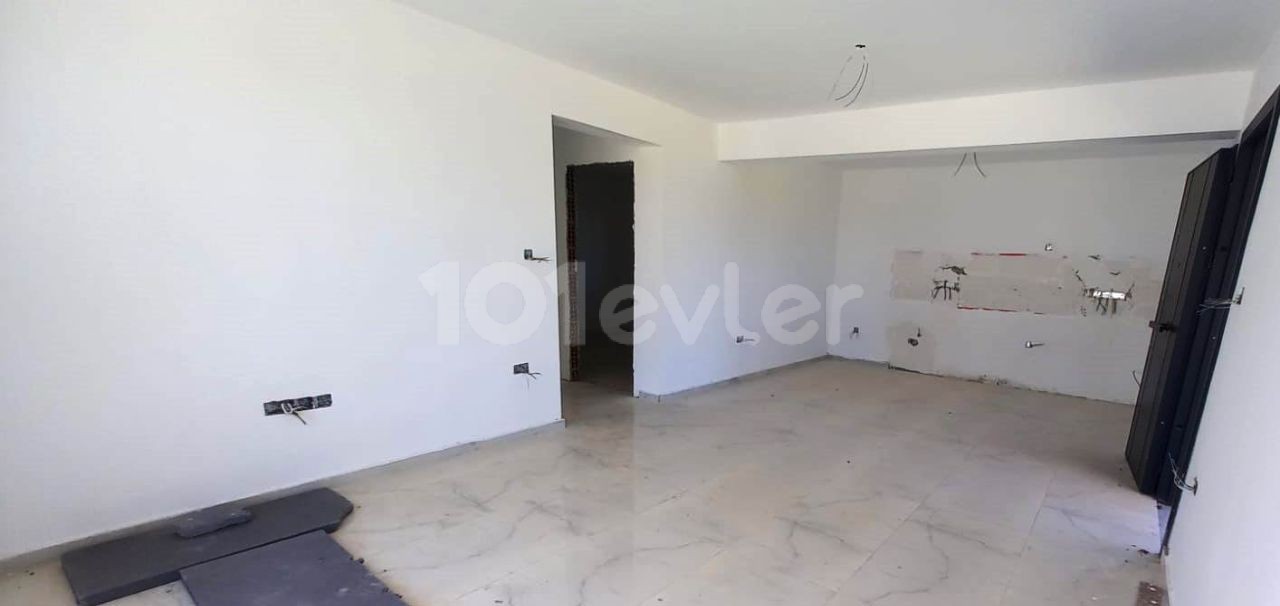 Garden floor 2 + 1 Apartment at the completion stage in Kyrenia-Catalkoy ** 