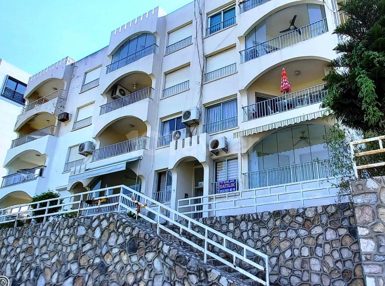 Spacious 2 bedroom furnished flat in the center of Kyrenia in Les Ambassadeurs Hotel area. FOR SALE AND FOR RENTAL.