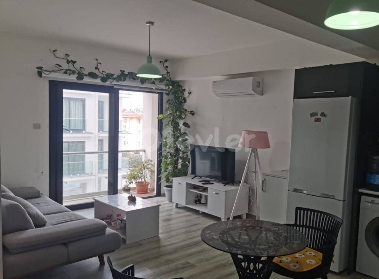 2+1 mezzanine floor fully furnished investment flat in the center of Kyrenia