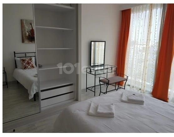 Fully furnished 1 + 1 apartment for rent in Kyrenia center is available from November 1 ** 