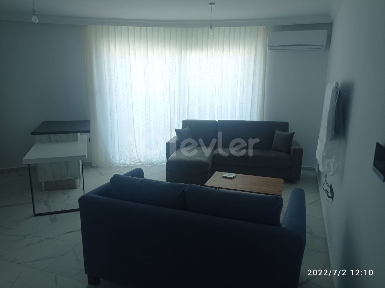 Fully furnished 2+1 apartment for rent in Karaoglanoglu region of Kyrenia 