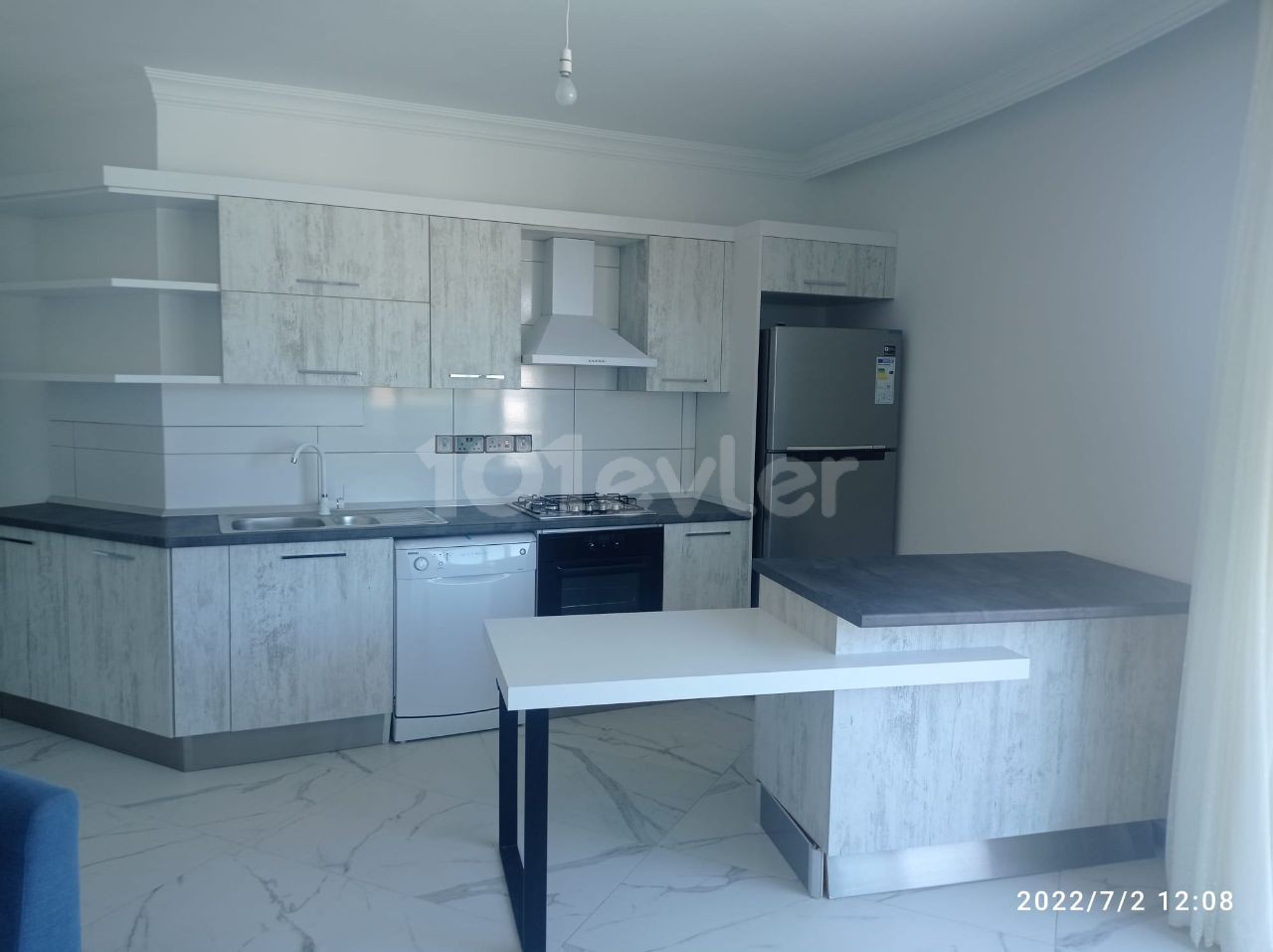 Fully furnished 2+1 apartment for rent in Karaoglanoglu region of Kyrenia 