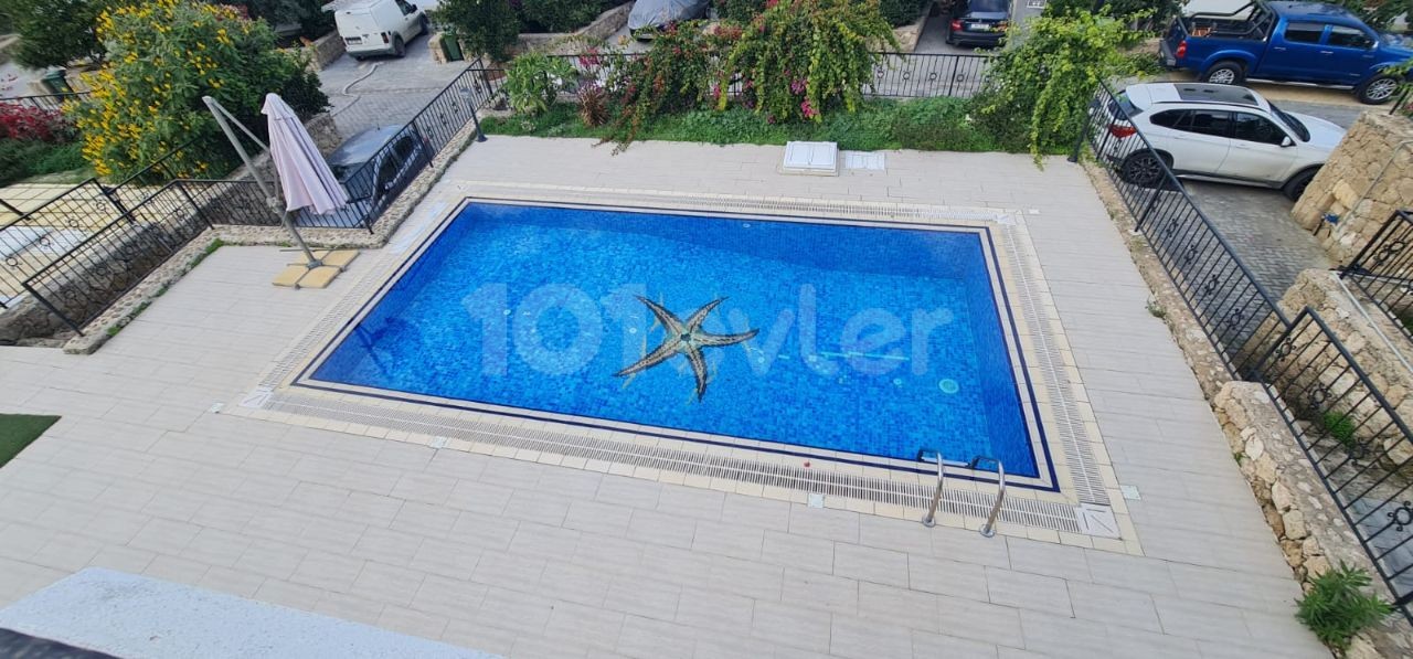 3+1 FULLY FURNISHED VILLA WITH DETACHED AND COMMON POOL FOR SALE IN KYRENIA EDREMIT KARMI REGION