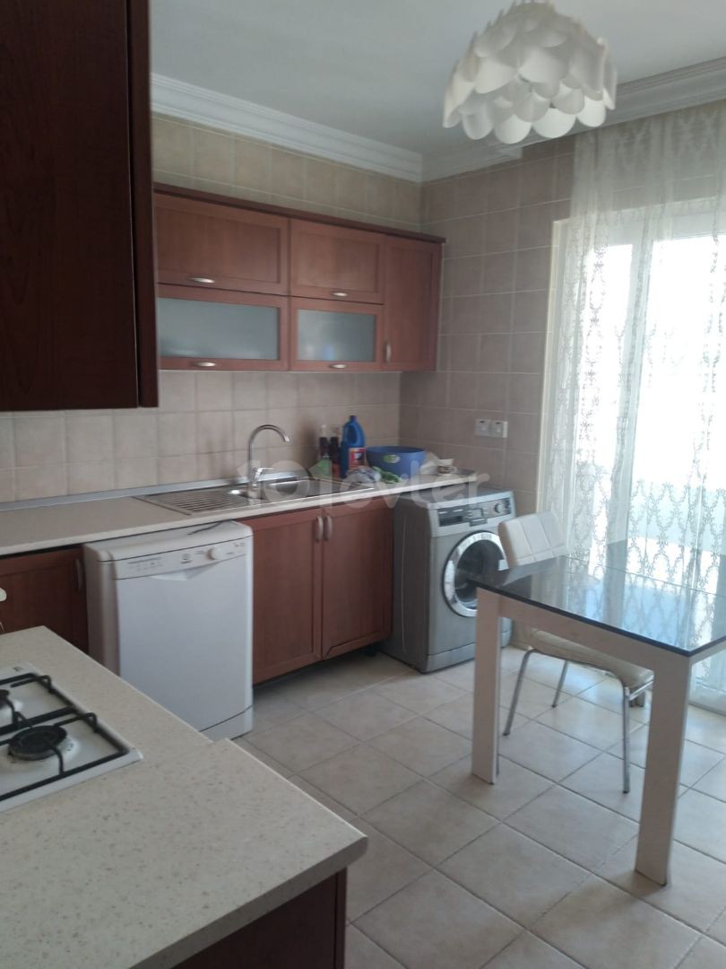 Fully furnished 3+1 flat for rent in a well-maintained complex with pool