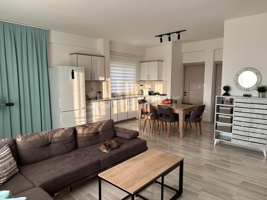 2+1 FULLY FURNISHED FLAT FOR SALE IN TURTLE BAY SITE IN KYRENIA ESENTEPE REGION