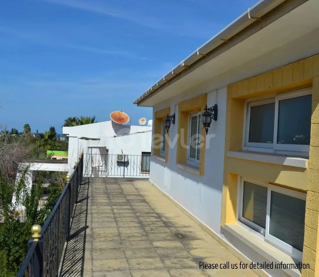 4+1 DETACHED GARDEN VILLA FOR SALE IN GIRNE ÇATALKÖY REGION