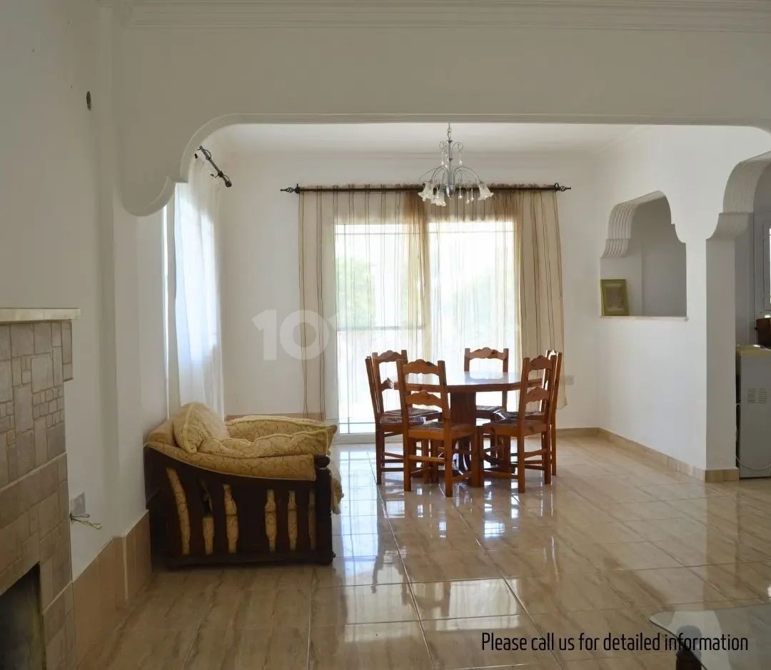 4+1 DETACHED GARDEN VILLA FOR SALE IN GIRNE ÇATALKÖY REGION