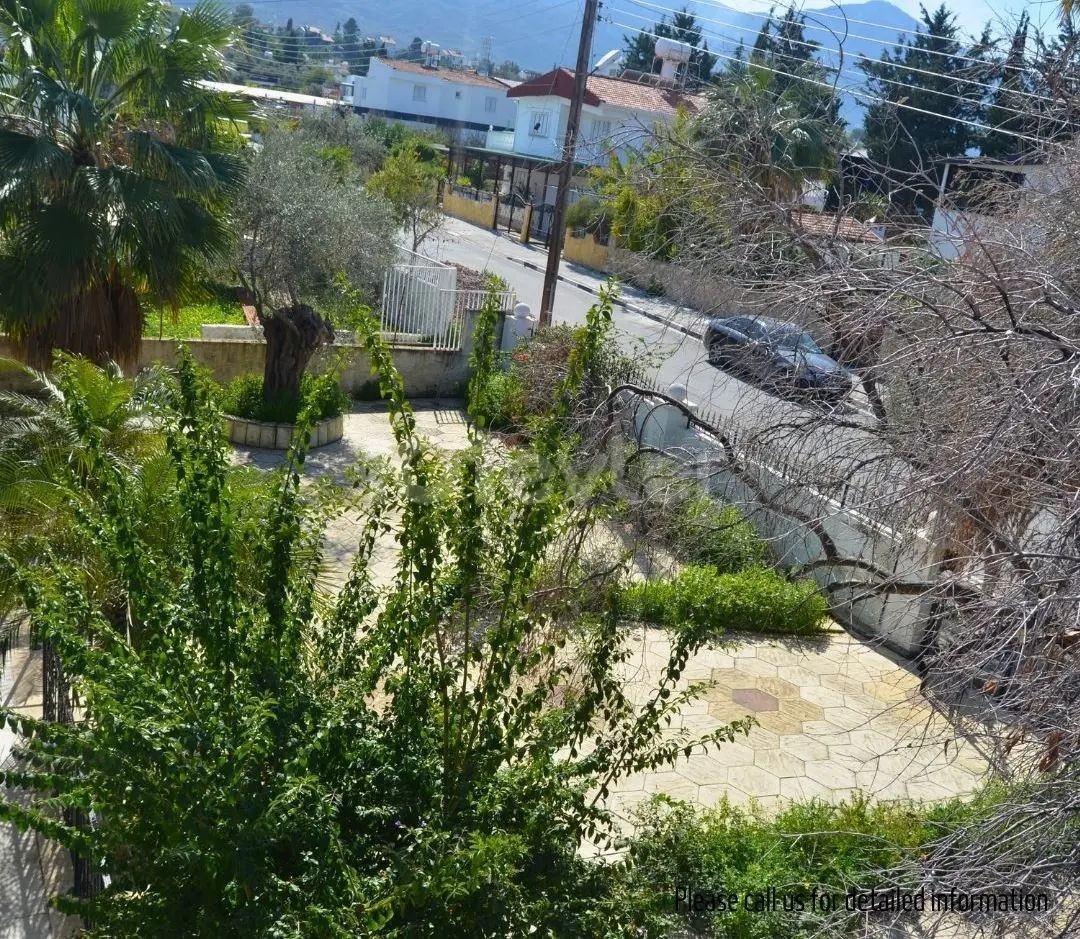 4+1 DETACHED GARDEN VILLA FOR SALE IN GIRNE ÇATALKÖY REGION