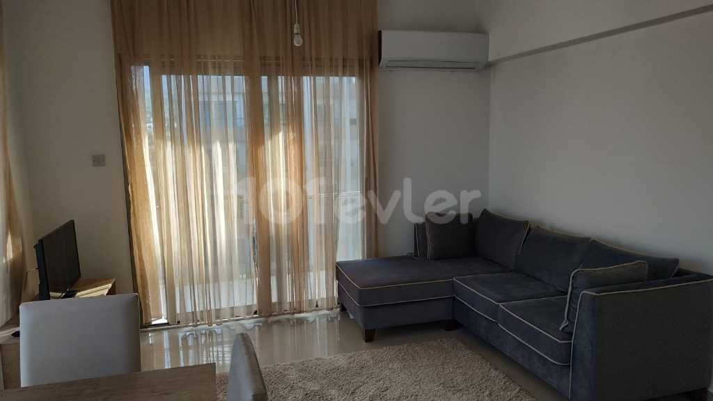 آپارتمان 1+1 برای اجاره در اقامتگاه اسکای بندر گیرنه Doğanköy (در هفته اول ماه می در دسترس خواهد بود.)