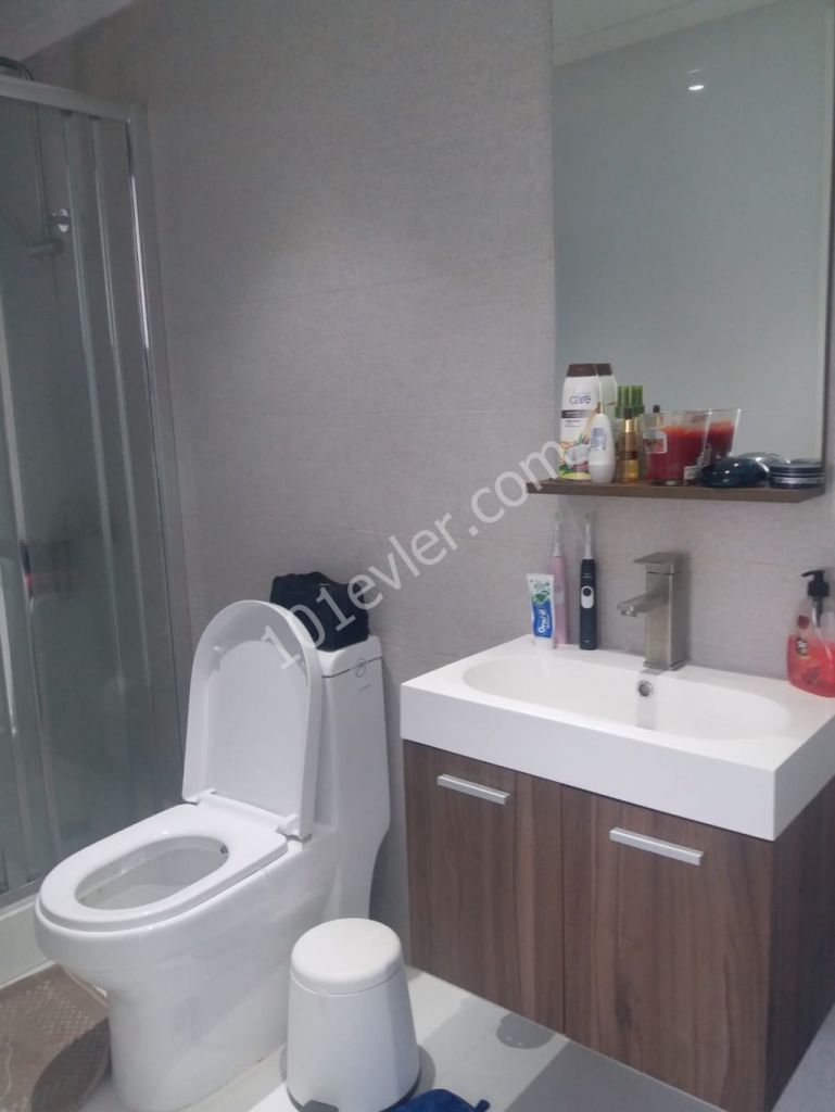 Girne merkez'de ana caddeye yürüyüş mesafesinde , lüks eşyalı kiralık 1+1 daire / 350 stg aylık ödemeli (aidat dahil)