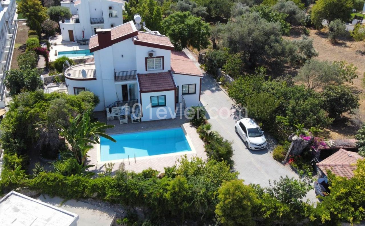 A villa with a private swimming pool on a half-decker detached plot in Ozankoy.. ** 