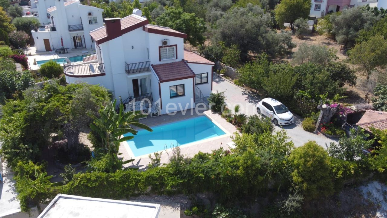 A villa with a private swimming pool on a half-decker detached plot in Ozankoy.. ** 