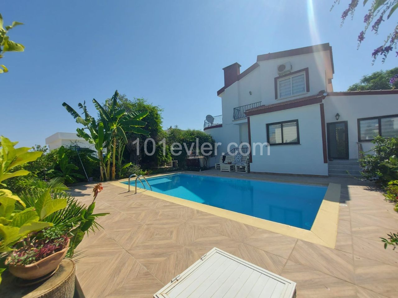 A villa with a private swimming pool on a half-decker detached plot in Ozankoy.. ** 